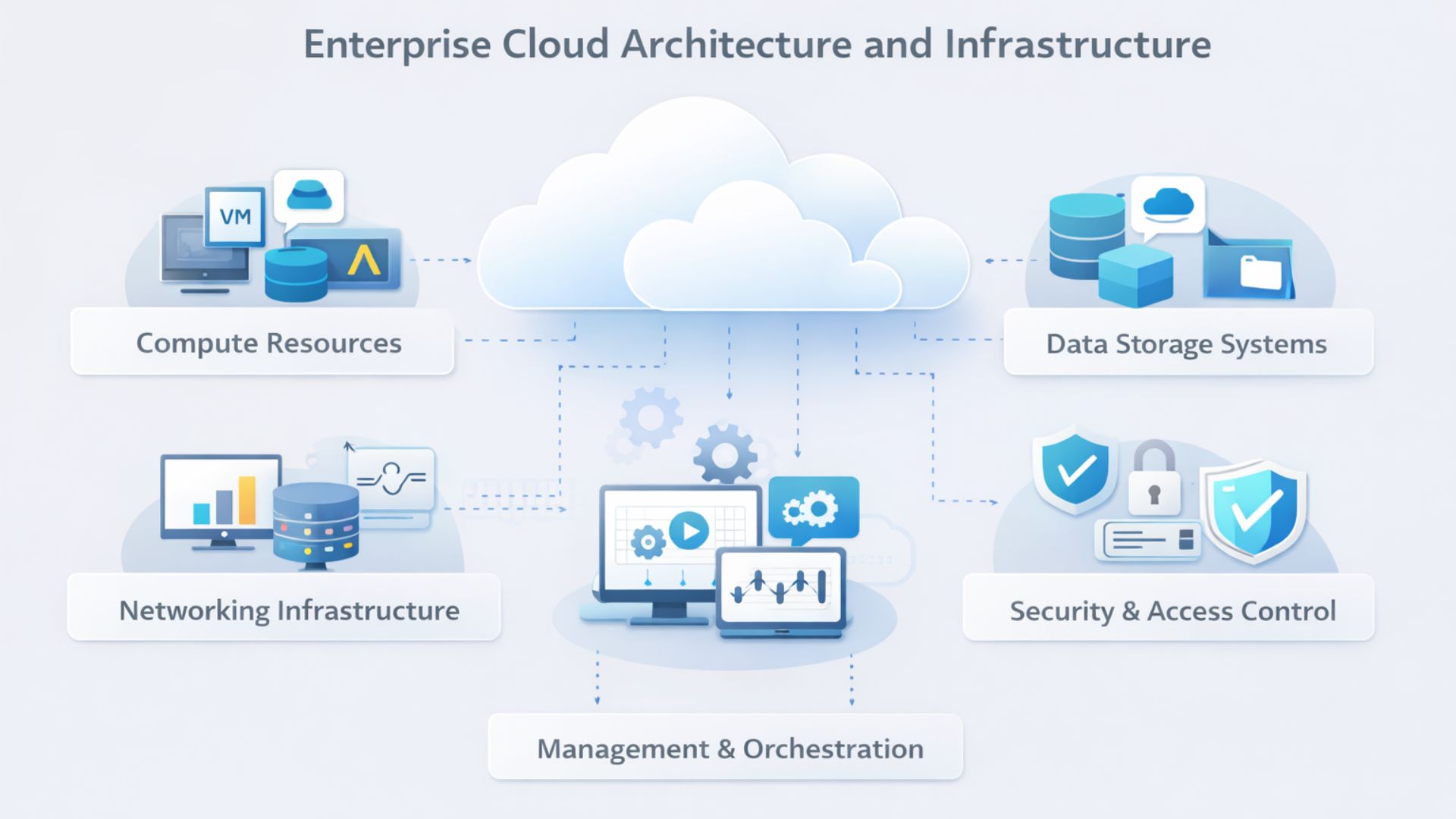 a snapshot of enterprise cloud architecture